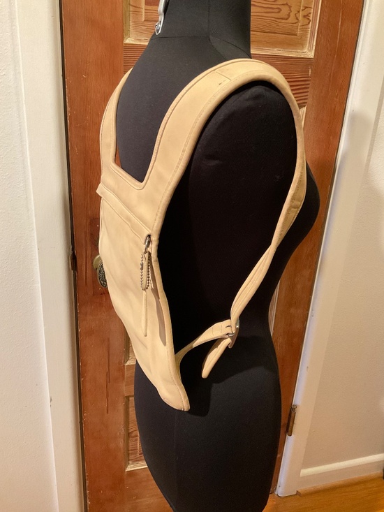 Vintage Coach Hippie Slim leather backpack main image 9